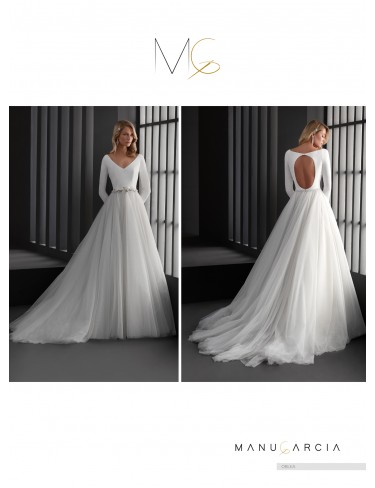 Rochie de mireasa Manu Garcia- Oblea 2021 Rochie de mireasa Manu Garcia- Oblea 2021