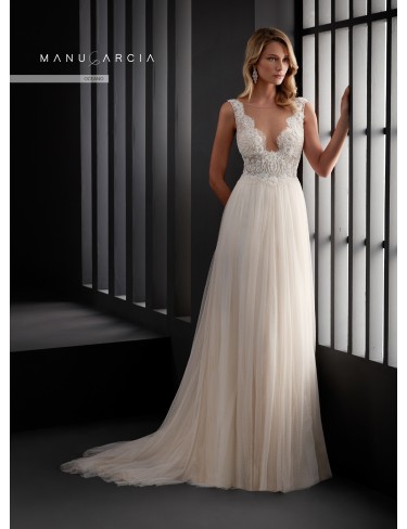 Rochie de mireasa/cununie civila Manu Garcia- Oceano 