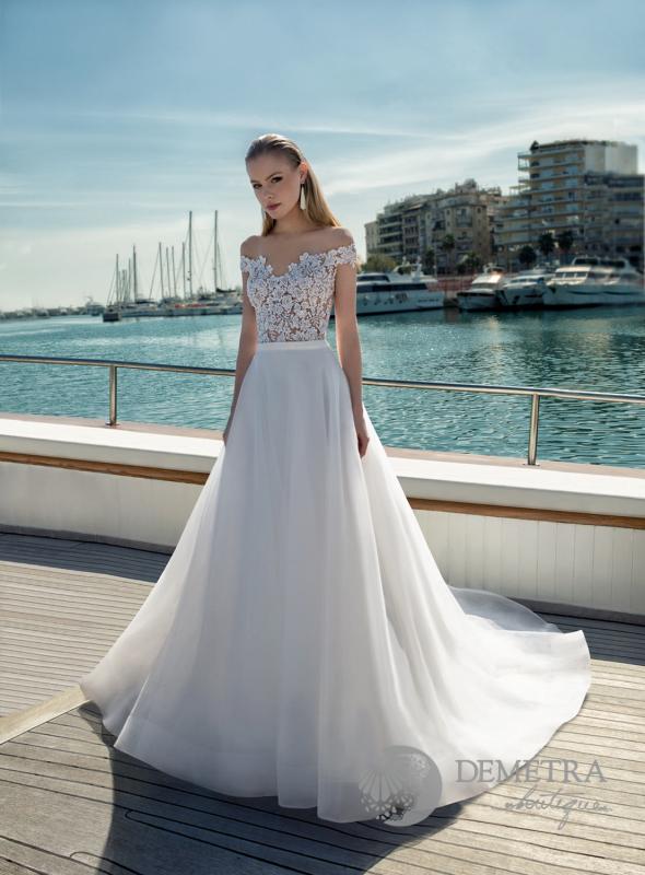 Rochie de mireasa din doua piese Demetrios- DR 274T