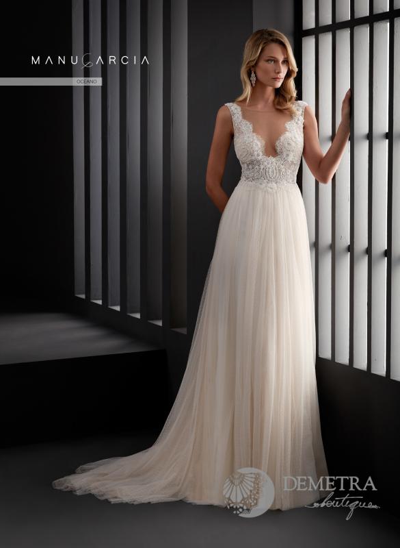 Rochie de mireasa/cununie civila Manu Garcia- Oceano 